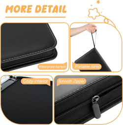 9-Pocket Trading Card Binder with 900 Sleeves for TCG, Sports & More New - Image 4