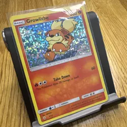 Growlithe 1/12 McDonald's Collection 2018 Pokemon TCG Holofoil LP Promo Card - Image 5