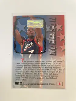 David Robinson Usa In The Beginning Card/Insert Great 90’s Investment. - Image 2
