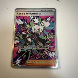 Roxie's Performance - 121/086 - SIR - Chaos Rising - NM/MINT - Pokemon Card (1) - Image 1