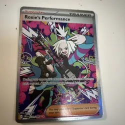 Roxie's Performance - 121/086 - SIR - Chaos Rising - NM/MINT - Pokemon Card (1) - Image 4