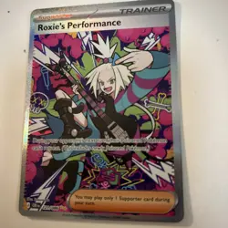 Roxie's Performance - 121/086 - SIR - Chaos Rising - NM/MINT - Pokemon Card (1) - Image 5