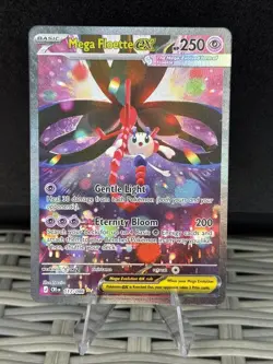 Mega Floette ex - 117/086 - SIR - Chaos Rising - Pokemon Card - NM/M - Image 1