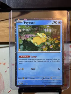 Psyduck 007 Black Star Promo Pokemon TCG Mega Evolution Near Mint holo - Image 1