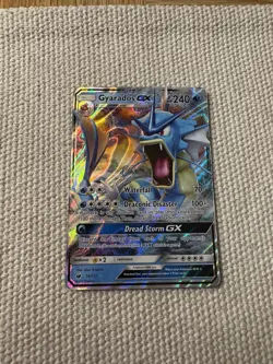 Gyarados GX 18/111 Crimson Invasion NM Ultra Rare Pokemon TCG - Image 1
