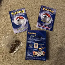 Authentic 1999 Pokemon Cards Base Set Theme Deck 2 Player Starter Set (Box Only) - Image 2