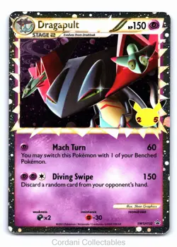 Dragapult SWSH132 - Celebrations 25th Black Star Promo - Pokemon Card - Image 1