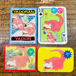 (EX) Pokemon Karuta Playing Card Japanese Slowpoke Slowking Vintage Yochien - Image 1