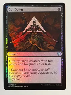 Cut Down Dominaria United Foil MTG NM - Image 1