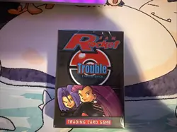Pokemon Team Rocket Trouble Theme Deck Factory Sealed - Image 1
