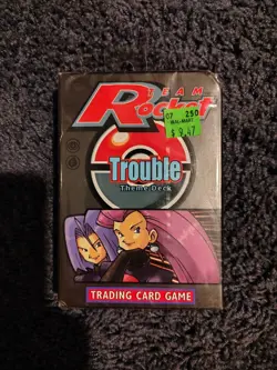 Pokemon Team Rocket Trouble Theme Deck Factory Sealed - Image 1