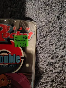 Pokemon Team Rocket Trouble Theme Deck Factory Sealed - Image 2