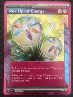 Neo Upper Energy 162/162 ACE SPEC Rare Temporal Forces Pokemon NM - Image 1
