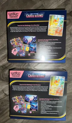 X2 Pokemon Mega Evolution Chaos Rising Elite Elite Trainer Box ETB NEW Lot of 2 - Image 2