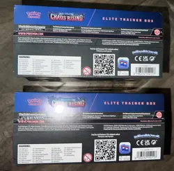 X2 Pokemon Mega Evolution Chaos Rising Elite Elite Trainer Box ETB NEW Lot of 2 - Image 5