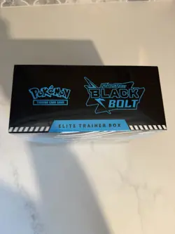 Pokemon TCG Scarlet & Violet Black Bolt Elite Trainer Box ETB New Sealed - Image 2