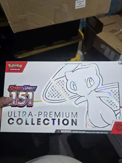 Pokemon TCG Scarlet & Violet 151 Ultra-Premium Collection Box Mew 2023 - Image 3
