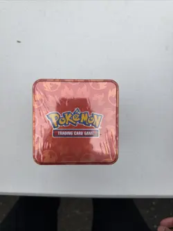 Pokemon TCG Fire Stacking Tin - Sealed - Image 1