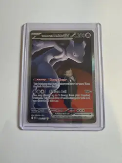 Team Rocket's Mewtwo ex 281/217 SIR Ascended Heroes Holo Pokemon Card NM-MINT - Image 1