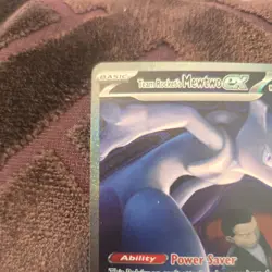 Team Rocket's Mewtwo ex 281/217 SIR Ascended Heroes Pokemon Card NM-MINT - Image 5