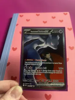 Team Rocket's Mewtwo ex 281/217 SIR Ascended Heroes Pokemon Card NM-MINT - Image 2