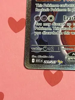 Team Rocket's Mewtwo ex 281/217 SIR Ascended Heroes Pokemon Card NM-MINT - Image 5