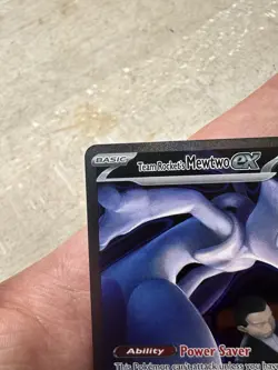 Team Rocket's Mewtwo ex 281/217 SIR Ascended Heroes Pokemon Card NM-MINT - Image 2