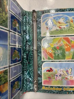 2001 Vintage Pokemon Southern Islands Collection Binder Empty - Image 4