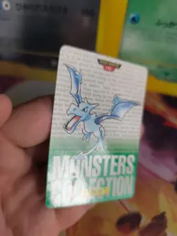 Pokemon Karte Card Aerodactyl Monsters Collection Green Carddass japanese Exc-NM - Image 5