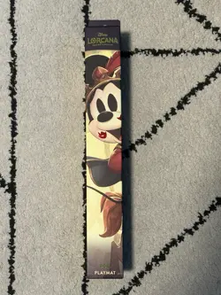 Disney Lorcana Iconic Mickey Minnie Premium Foil Playmat Exclusive Limited - Image 3