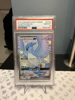 Articuno GX SV54/SV94 Hidden Fates: Shiny Vault Holo PSA 10 - Image 1