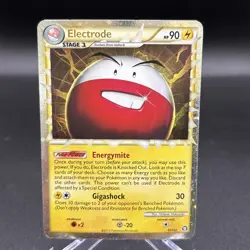 Electrode Prime 93/102 HGSS 2010 Triumphant Pokemon Card TCG Holo Rare - MP - Image 1