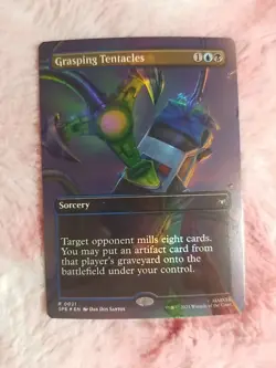 MTG Grasping Tentacles (Borderless Foil) MAGIC The Gathering Marvel's Spider-Man - Image 1