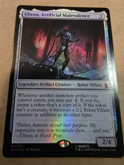 Ultron, Artificial Malevolence - Foil - Marvel Super Heroes - Mtg - Image 1