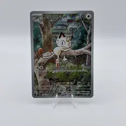 Meowth 106/094 Phantasmal Flames Near Mint Pokemon Card Pack Fresh - Image 1