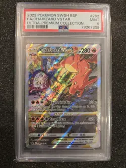 Pokemon TCG - PSA 9 Charizard VSTAR SWSH262 SWSH: Sword & Shield Promo - Image 1