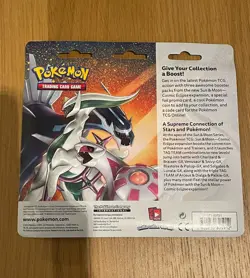 Pokemon TCG Cosmic Eclipse Triple 3 Blister Pack with Celebi Sun Moon - Image 2