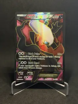 Pokemon TCG Darkrai EX 118/122 Breakpoint Ultra Rare Full Art Holo - Image 1