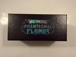Pokemon TCG Mega Evolution — Phantasmal Flames ETB - Empty Box ONLY! - Image 1