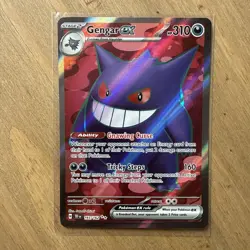 Pokemon Gengar Ex #193 Temporal Forces Ultra Rare NM - Image 1