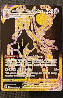 2022 Pokemon Shadow Rider Calyrex VMAX TG30/TG30 Astral Radiance-YE - Image 1