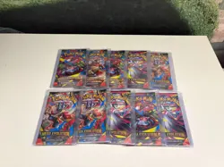 10x Pokemon Mega Evolution ME01 Base Booster Packs (FACTORY SEALED) ⚡ - Image 1