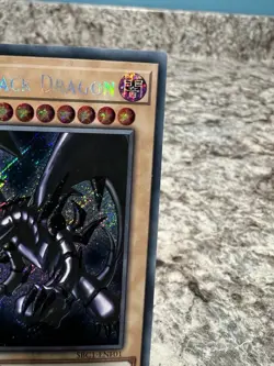 YuGiOh Red-Eyes Black Dragon SBC1-ENF01 1st Edition Secret Rare - Image 3