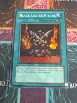 Yu-Gi-Oh! TCG Black Luster Ritual SYE-025 Super Rare Unlimited MP - Image 1