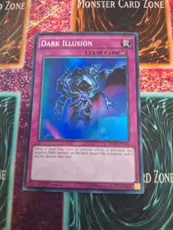 Yugioh Dark Illusion DESO-EN060 Super Rare 1st Edition Near Mint - Image 1