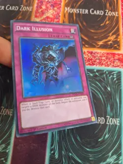 Yugioh Dark Illusion DESO-EN060 Super Rare 1st Edition Near Mint - Image 2