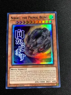 Nibiru, the Primal Being RA05-EN094 Rarity Collection 5 Yu-Gi-Oh 1st Edition NM - Image 1