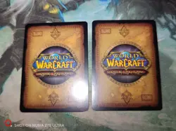 World of Warcraft WOW TCG Foil Deathwing the Destroyer & Sinestra promos RARE - Image 4