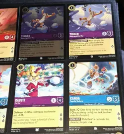 Foil Tigger - Piglet -Heffalump "Winnie The Pooh Themed" Disney Lorcana TCG Lot - Image 3