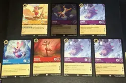 Foil Tigger - Piglet -Heffalump "Winnie The Pooh Themed" Disney Lorcana TCG Lot - Image 4